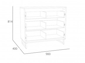 Комод Фолк НМ 014.25 в Покачи - pokachi.magazinmebel.ru | фото - изображение 3