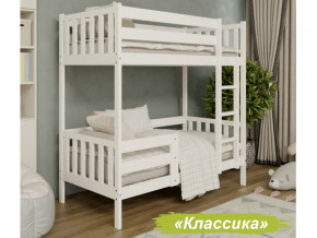 Кровать 2-х ярусная Аист-2 Классика белый 1800х900 мм в Покачи - pokachi.magazinmebel.ru | фото