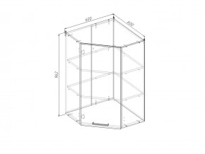 ВУ9 Модуль верхний Угловой МВУ9 в Покачи - pokachi.magazinmebel.ru | фото