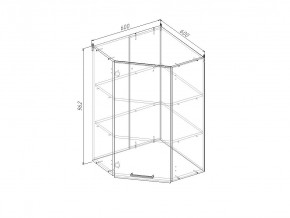 ВУП960 Модуль верхний Угловой МВУ9 в Покачи - pokachi.magazinmebel.ru | фото
